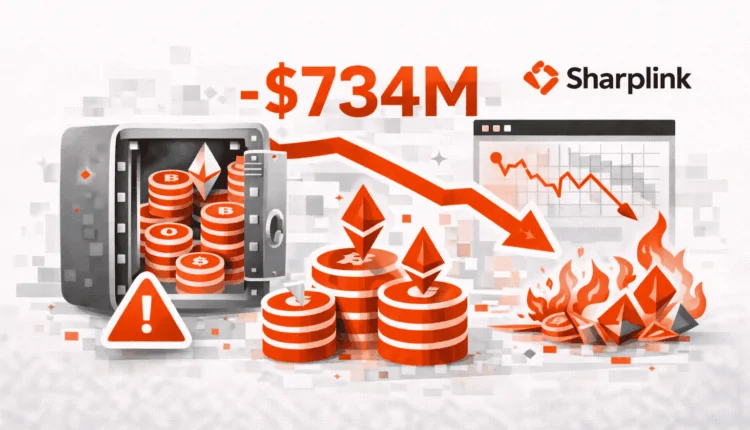 Sharplink Reports -734M Loss for 2025